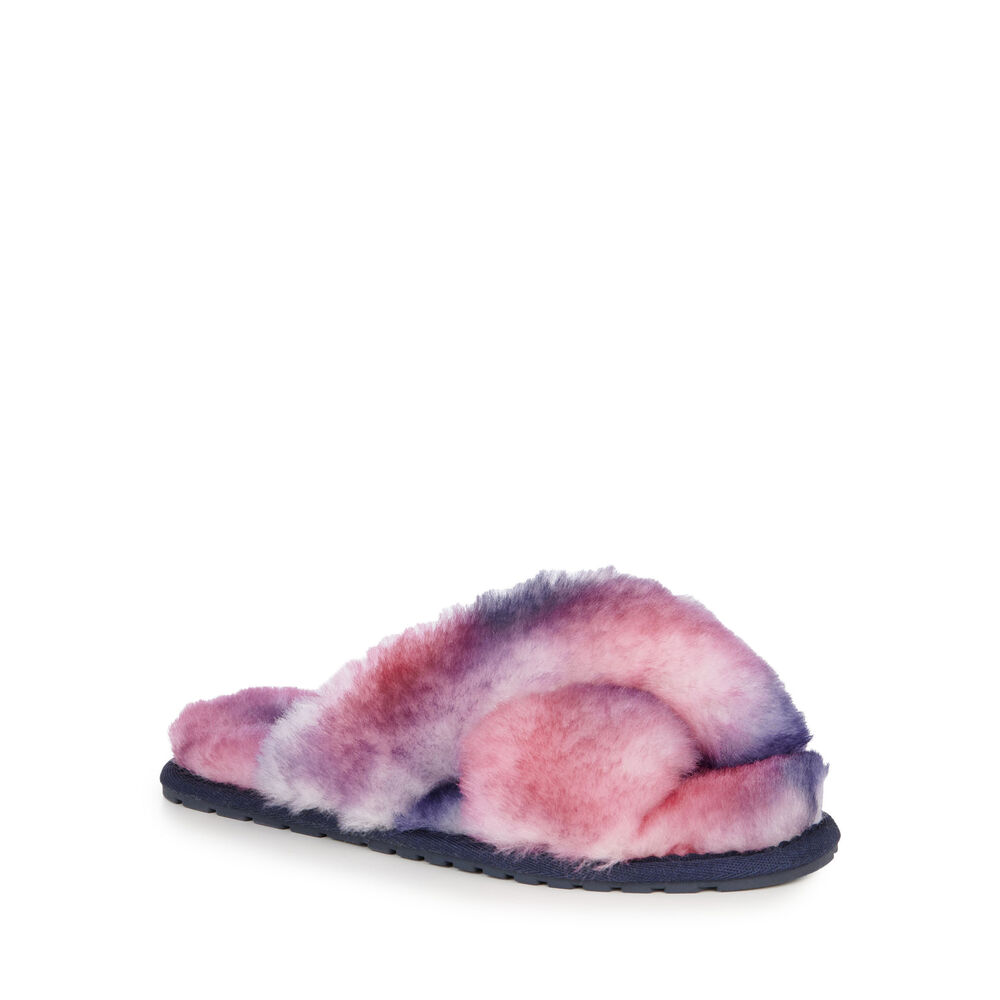 Chaussons Emu Mayberry Tie Dye Femme Multicolore | 42587-CKHF