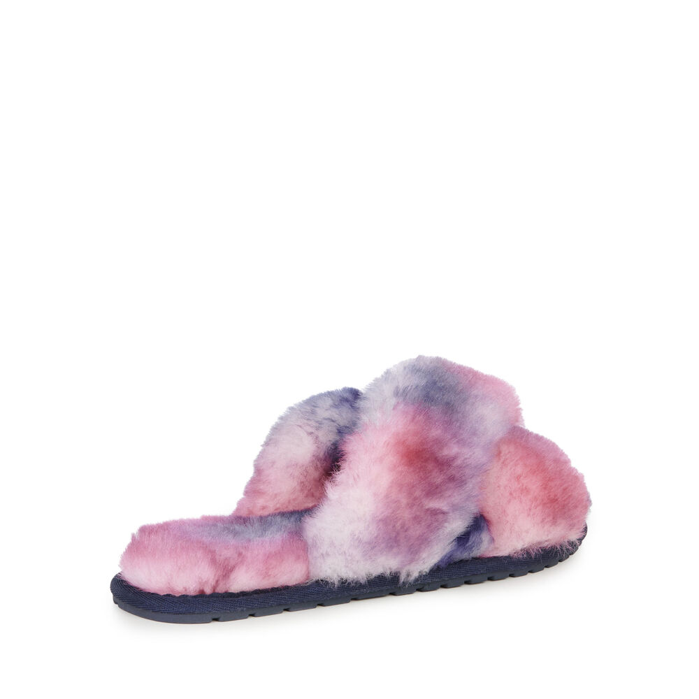 Chaussons Emu Mayberry Tie Dye Femme Multicolore | 42587-CKHF