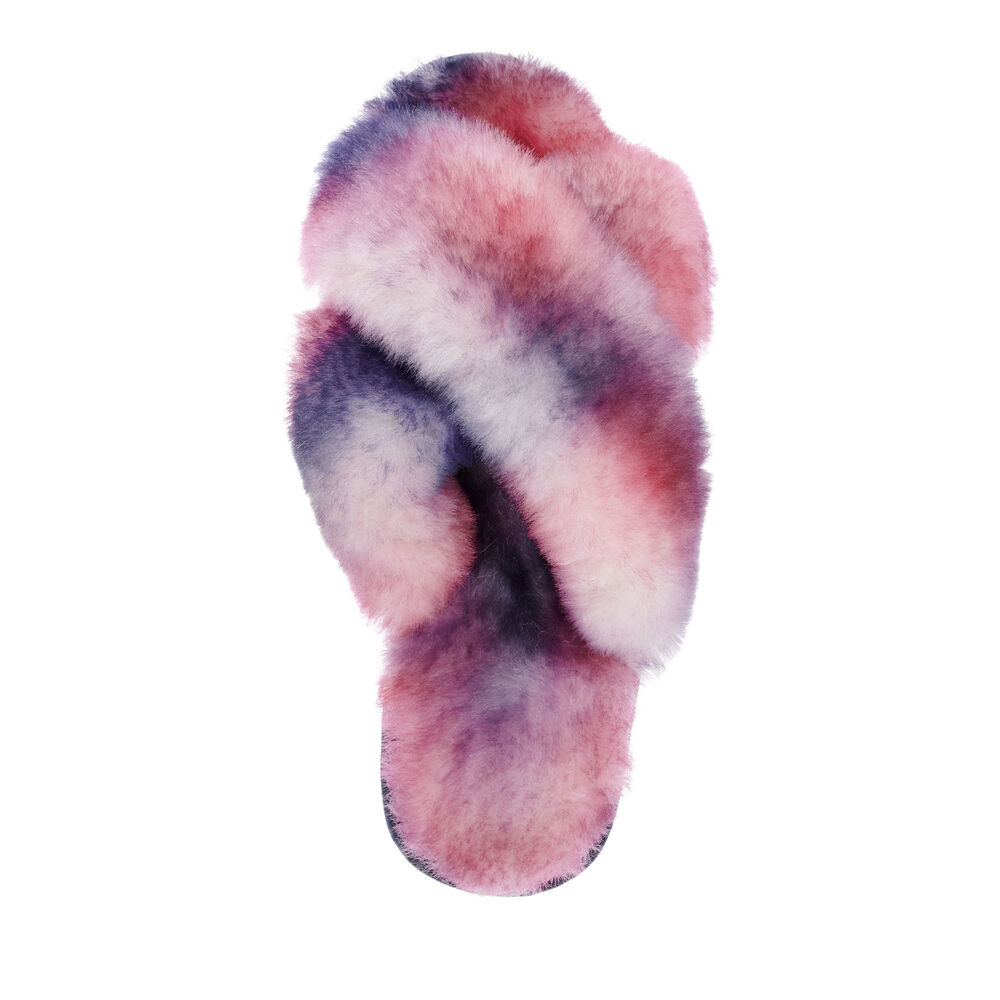 Chaussons Emu Mayberry Tie Dye Femme Multicolore | 42587-CKHF