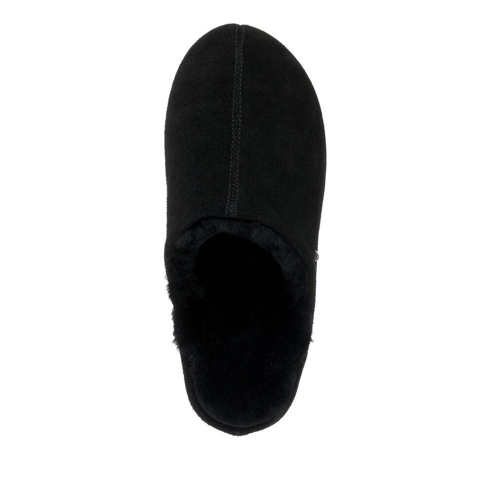 Chaussons Emu Nahn Femme Noir | 02586-UGLR