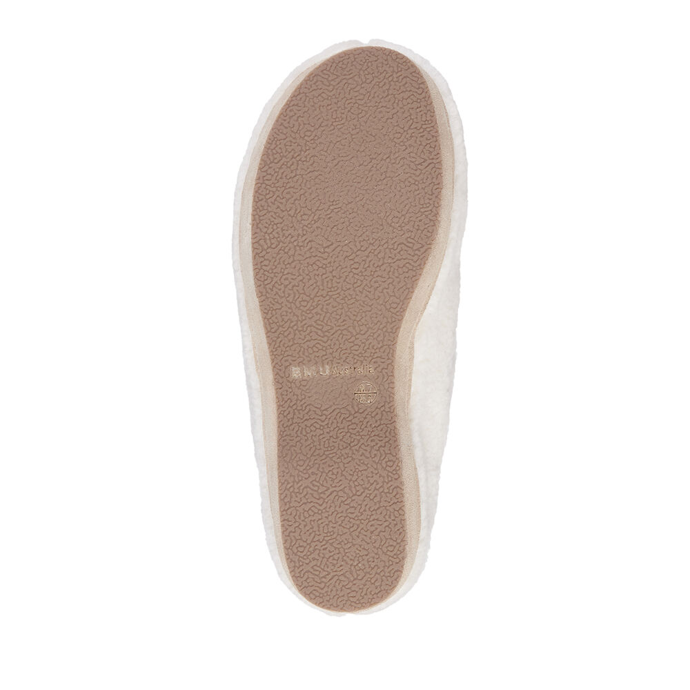 Chaussons Emu Nahn Teddy Laine Femme Beige | 13568-XRVL