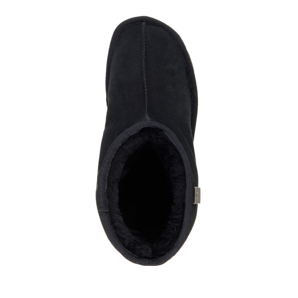 Chaussons Emu Platinum Darwin Femme Noir | 14859-NYDC