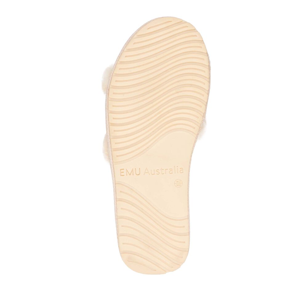 Chaussons Emu Wrenlette Femme Beige | 18359-RCPY