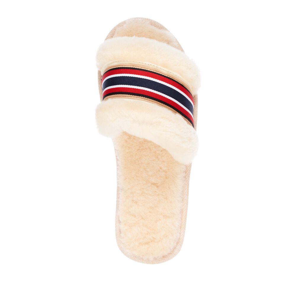 Chaussons Emu Wrenlette Femme Beige | 18359-RCPY