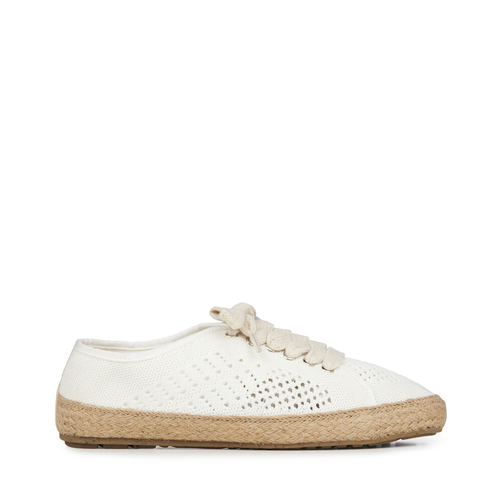 Espadrilles Emu Agonis Mac Femme Blanche | 89265-URHB